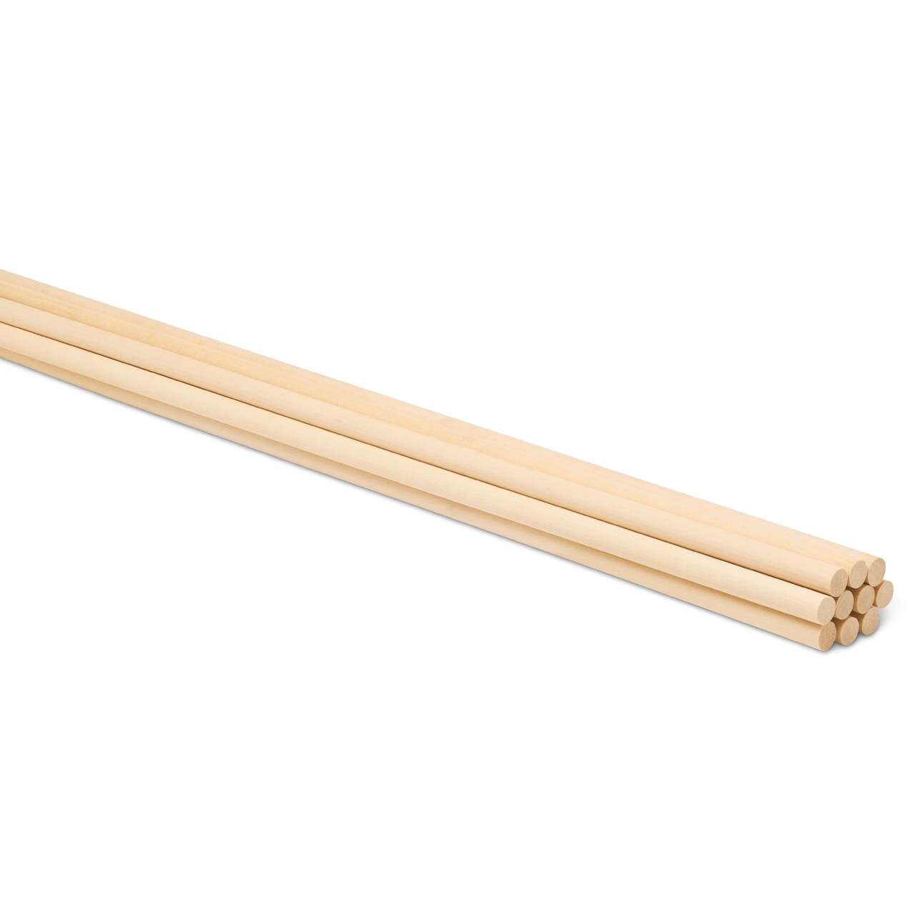 Wooden Dowel Rods 3/8 inch Thick, Multiple Lengths Available, Unfinished Sticks Crafts & DIY | Woodpeckers
